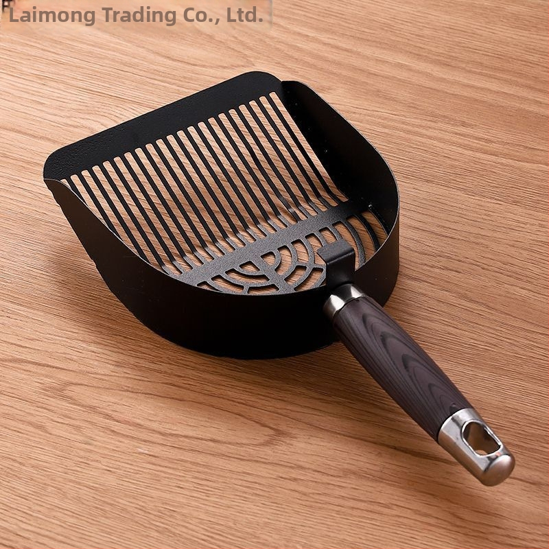 Lingură pentru nisip de pisică – design îngroșat, găuri fine, plastic durabil; brand Piece; pentru alte aplicații