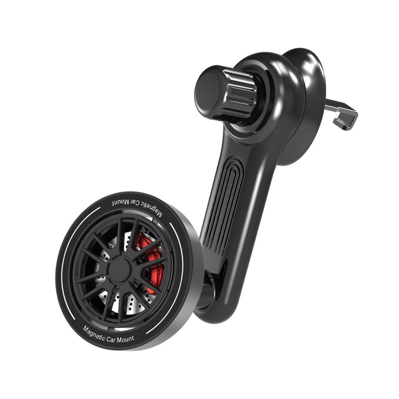 Βάση κινητού αυτοκινήτου MagSafe με μαγνητική προσκόλληση, αντιδονητική σταθεροποίηση и τοποθέτηση σε αεραγωγό ταμπλό για πλοήγηση
