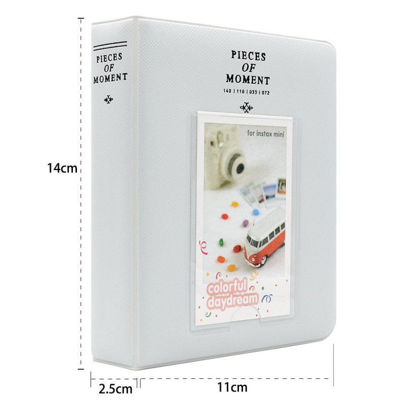 Instax Mini kaamera tarvikud, 6-osaline komplekt: fotoraamat, fotoraam, mini kinnitus, kleebiste komplekt Mini 11/9/8