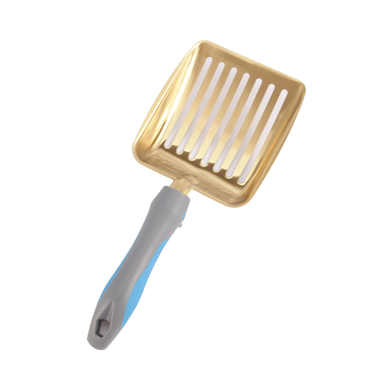 Lingură de nisip pentru pisici din plastic, design îngroșat, cod produs 740313552833