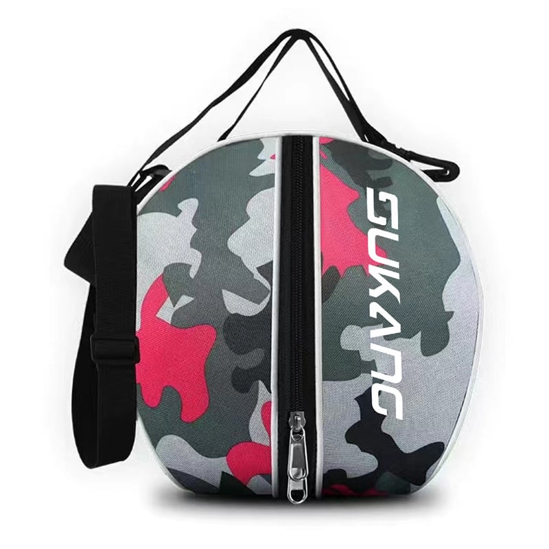 Rucsac de antrenament pentru baschet, material Oxford, buzunar din plasă, logo tipărit, curea pe un umăr