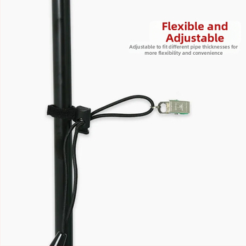 Clip pentru fundal fotografic cu benzi Velcro, material nylon, amestec nylon-polyester, utilizare industrială