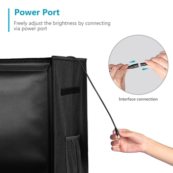 Neewer Σετ φωτογραφικού στούντιο τραπεζιού με φωτιστικό κουτί, μικρό στούντιο, βάρος 4,6 kg