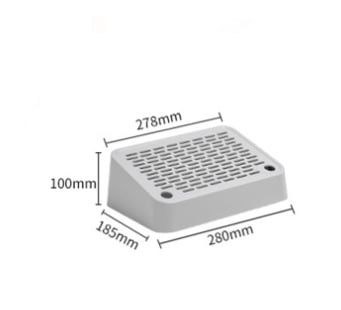 Set lopată pentru nisip de pisică cu pedală – Material PP, Compatibil cu cutia de nisip a pisicilor, Brand Heou