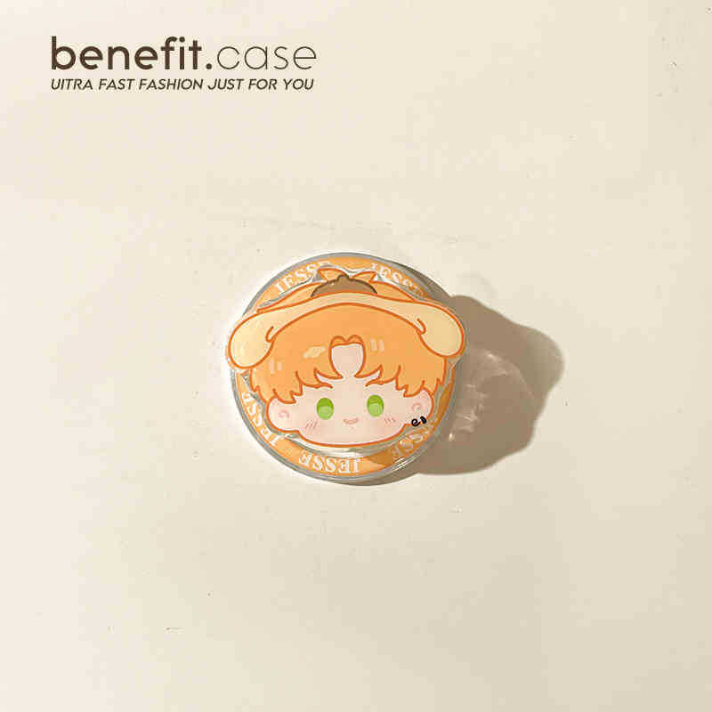 Melome Suport magnetic pentru telefon mobil — portabil, prindere puternică, stil desen animat, corp din plastic