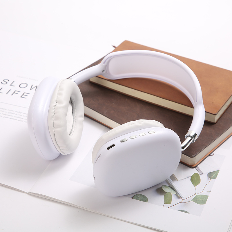 Căști Bluetooth pentru gaming cu bas, Bluetooth 5.0, rază de 10 m, stereo, baterie 4–8 h, corp din ABS