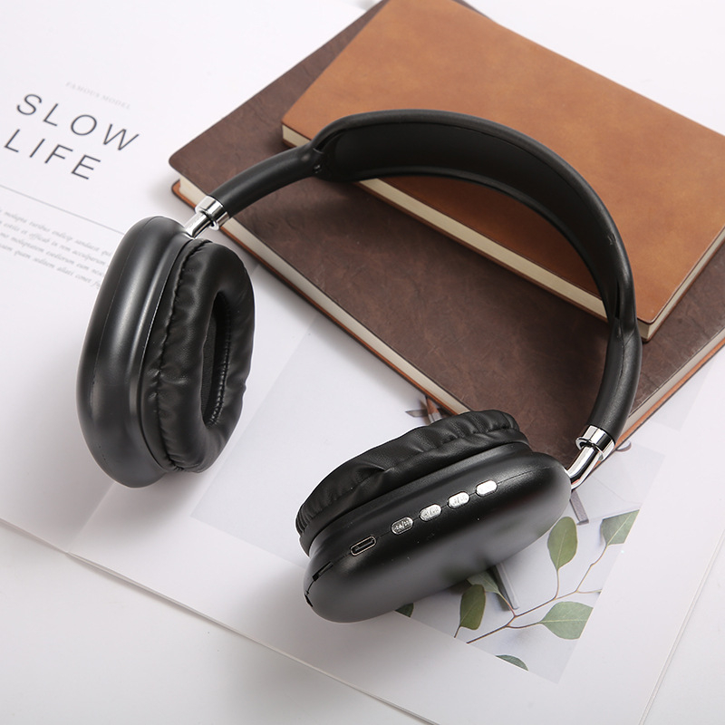 Căști Bluetooth pentru gaming cu bas, Bluetooth 5.0, rază de 10 m, stereo, baterie 4–8 h, corp din ABS