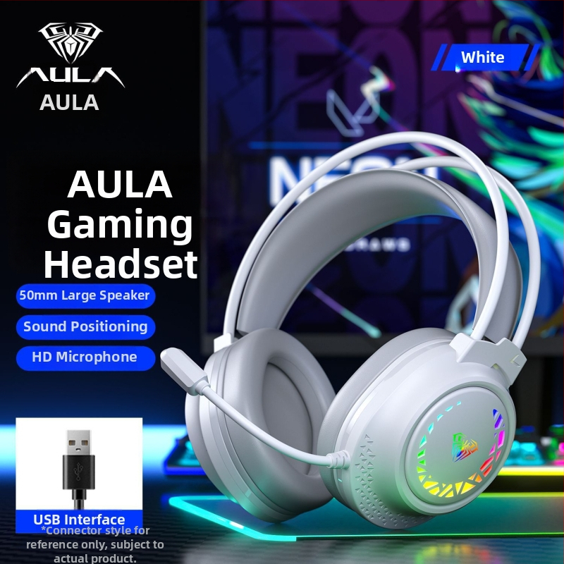 Káblový herný headset Wolf Spider S611 s mikrofónom — 50 mm reproduktory, frekvenčné rozmedzie 20–20 kHz, impedancia 20+15%, 3,5 mm konektor