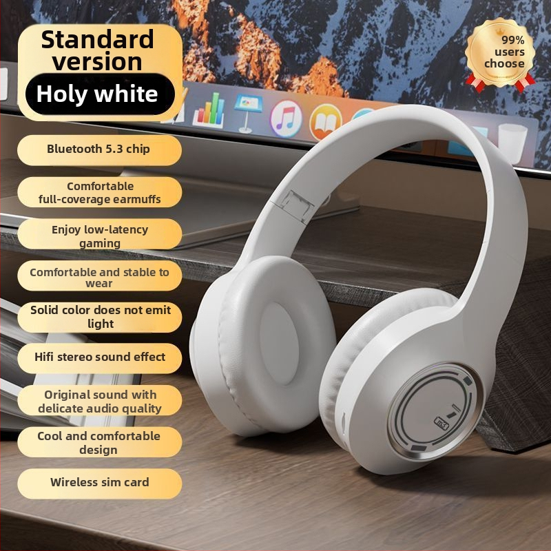 Juhtmevabad Bluetooth kõrvaklapid mängude jaoks mikrofoniga – stereo heli, madal viivitus