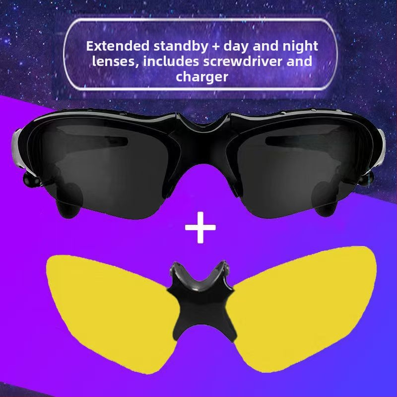 Bluetooth okuliare slúchadlá, polarizované slnečné okuliare, na hlavu (dosah 10 m, Bluetooth 5.0, výdrž batérie 4-8 h)