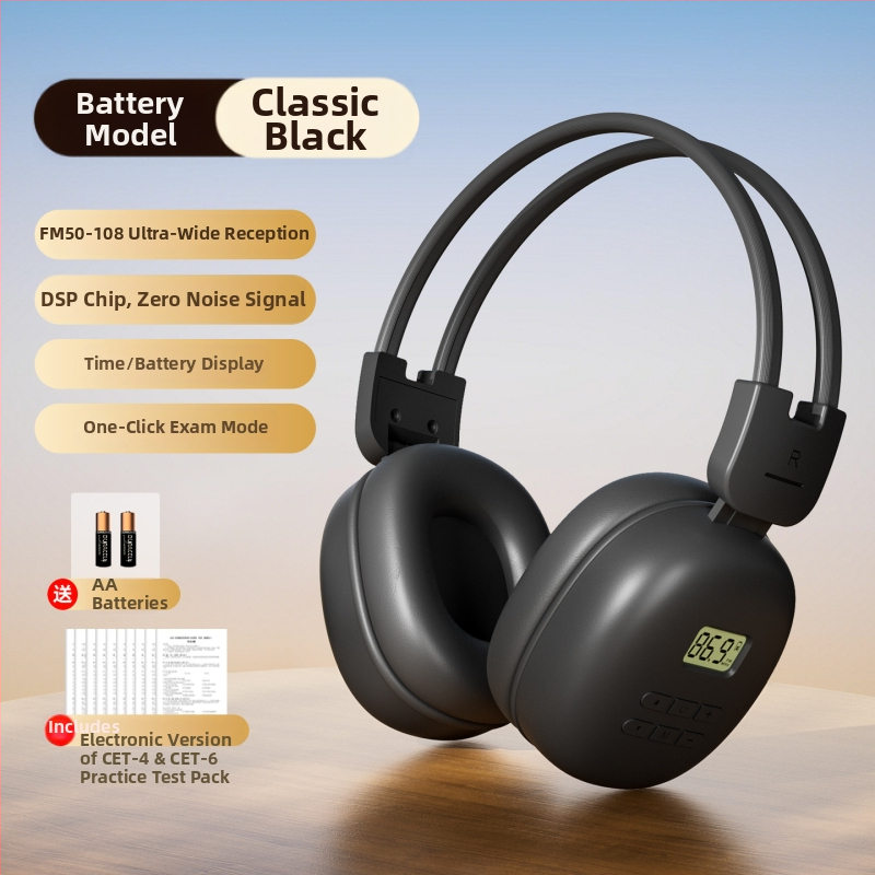 Juhtmega kuuldeaparaadid kuulamiseks | 40 mm kõlarid • 3,5 mm pistik • juhtmega ühendus • moonutust ≤0,2%