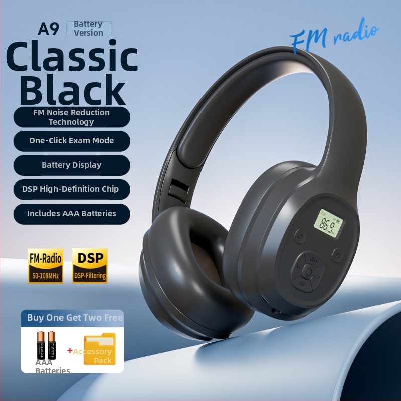 Juhtmega kuuldeaparaadid kuulamiseks | 40 mm kõlarid • 3,5 mm pistik • juhtmega ühendus • moonutust ≤0,2%