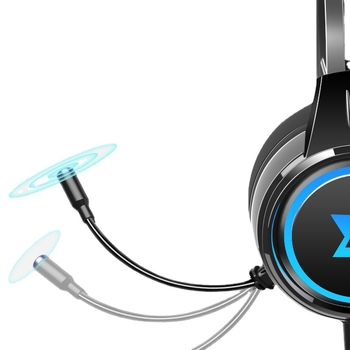 X8 Gaming slúchadlá, káblové PC slúchadlá s mikrofónom a 50 mm meničmi, 1,9 m kábel, USB a 3,5 mm dvojitý konektor, frekvenčný rozsah 20–20000 Hz, impedance 32 Ω, citlivosť 113 dB