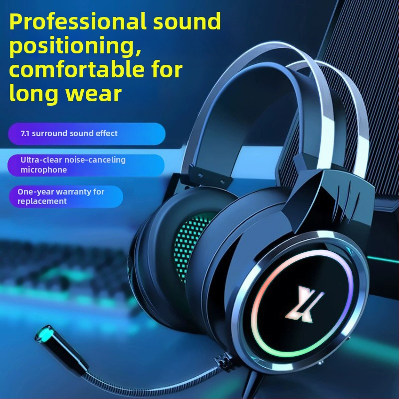 X8 Gaming slúchadlá, káblové PC slúchadlá s mikrofónom a 50 mm meničmi, 1,9 m kábel, USB a 3,5 mm dvojitý konektor, frekvenčný rozsah 20–20000 Hz, impedance 32 Ω, citlivosť 113 dB