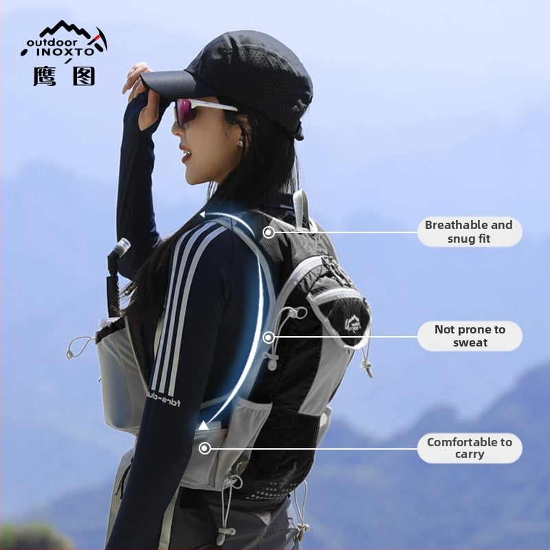 Rucsac ultraușor pentru alergări în teren accidentat, unisex, pentru drumeții montane în aer liber