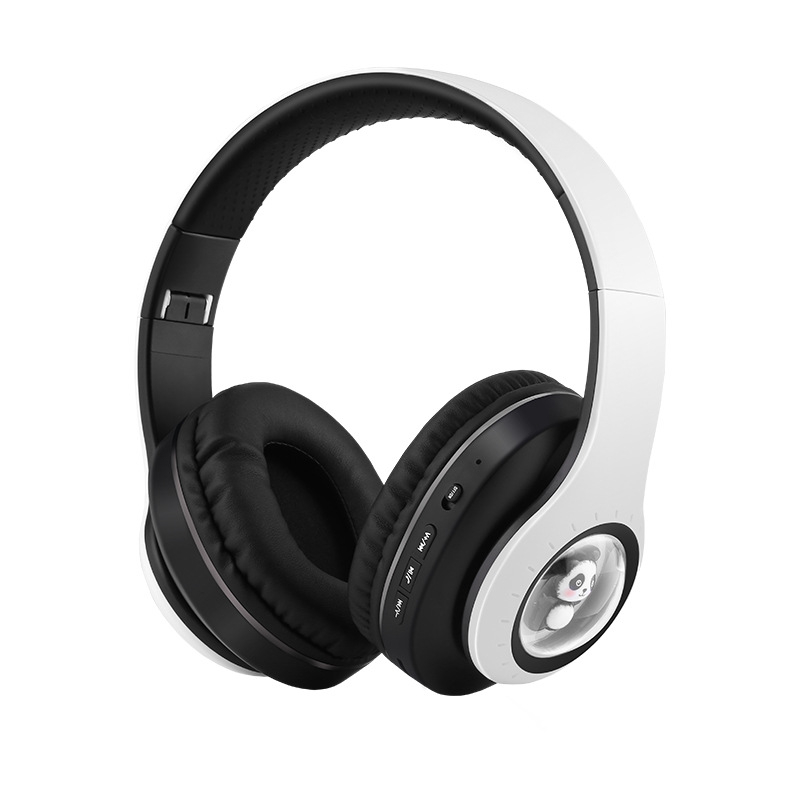 Slušalice s dizajnom svemirske kapsule, bežični Bluetooth 5.3, na glavi, domet 10 m, baterija 4–8 sati, dišuće svjetlo, stereo