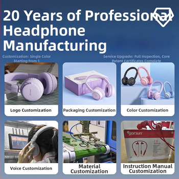 Detské Bluetooth slúchadlá - kreslený štýl, na hlavu, stereo, Bluetooth 5.4, výdrž batérie >8 h, dosah 15 m