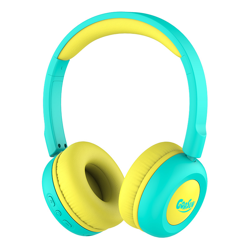 Detské Bluetooth slúchadlá - kreslený štýl, na hlavu, stereo, Bluetooth 5.4, výdrž batérie >8 h, dosah 15 m