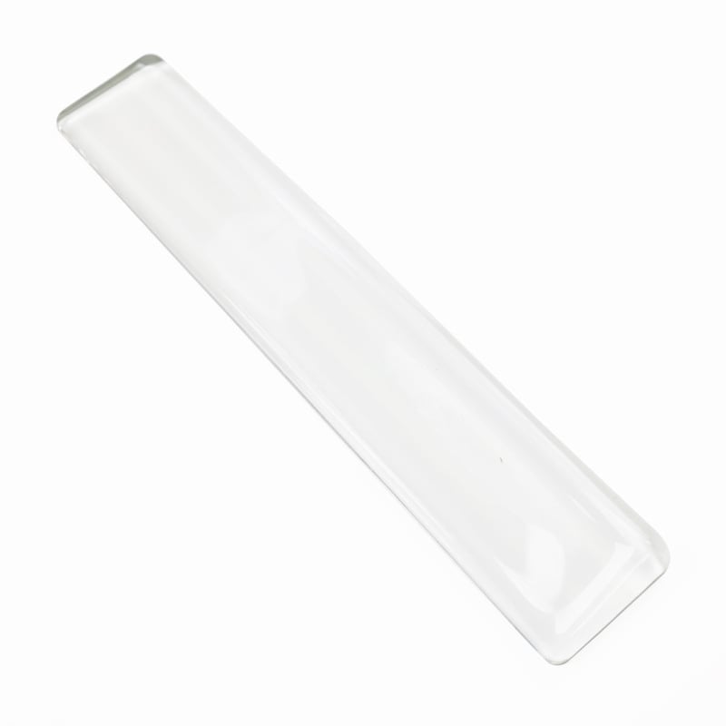 Подложка за китката за клавиатура и мишка, прозрачен силикон, двустранна, инжекционно формована, OEM готова