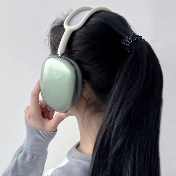 Θήκη προστασίας AirPods Max από TPU, διαφανές μαλακό περίβλημα, κατασκευή με έγχυση, συμβατό με Apple
