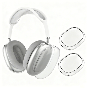Θήκη προστασίας AirPods Max από TPU, διαφανές μαλακό περίβλημα, κατασκευή με έγχυση, συμβατό με Apple