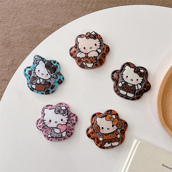 Lazy stand pentru telefon – compatibil MagSafe, aderență magnetică puternică, silicon, stil desen animat, montaj pe spate telescopic