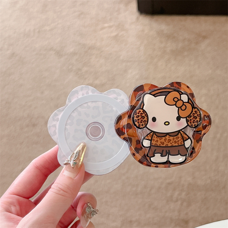 Lazy stand pentru telefon – compatibil MagSafe, aderență magnetică puternică, silicon, stil desen animat, montaj pe spate telescopic