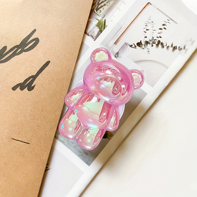 Laser Bear kućište za telefon s airbag držačem, ljepilo, proširivo, sjajno, korejski INS stil za žene