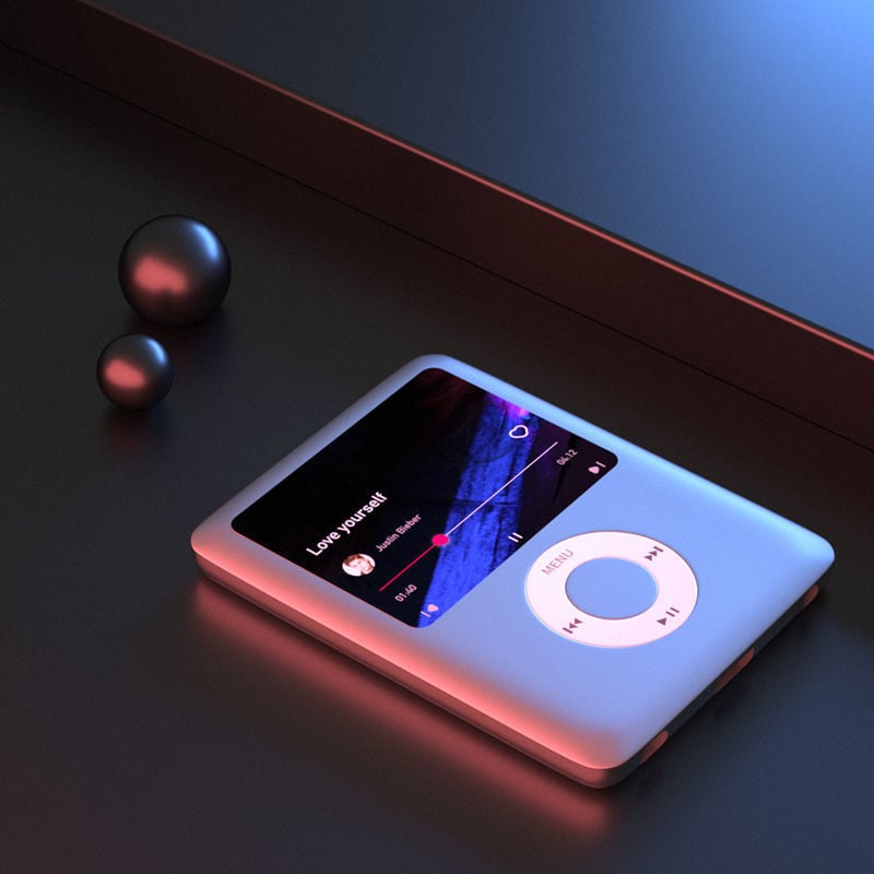 MP4 player για μαθητές Αγγλικών με οθόνη, ενσωματωμένη μνήμη, εξωτερικό ηχείο και αναπαραγωγή MP3