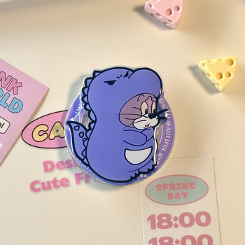 Stolni držač s temom Dino Tom Jerry, magnetski nosač, odvojiva ručna ručka, rotirajući, akril model 01, za vanjsku uporabu