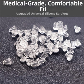 Silikonske stražnje kapice za naušnice, ručna izrada, jednostavan stil, jesen 2025