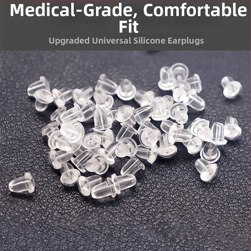 Silikonske stražnje kapice za naušnice, ručna izrada, jednostavan stil, jesen 2025