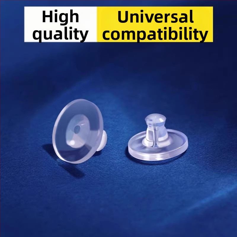 Silikonske stražnje kapice za naušnice, ručna izrada, jednostavan stil, jesen 2025