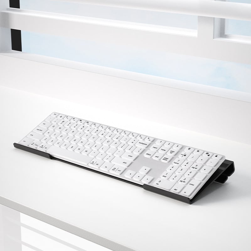 Настолен държач за клавиатура, силиконов, противохлъзгащ, модел 240208, за офис, пуснат през пролетта на 2024 г.