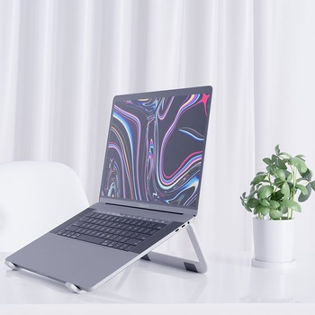 Stalak za laptop, plastična konstrukcija, rotirajuća baza