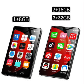 Android skārienekrāna mūzikas atskaņotājs ar WiFi, atbalsta MP3/MP4/MP5, TF karte, USB 2.0