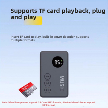 Portatīvais Bluetooth MP3 atskaņotājs ar kartes slotu, Modelis 816, Produkta numurs GC2ddeJk, 1 gada garantija