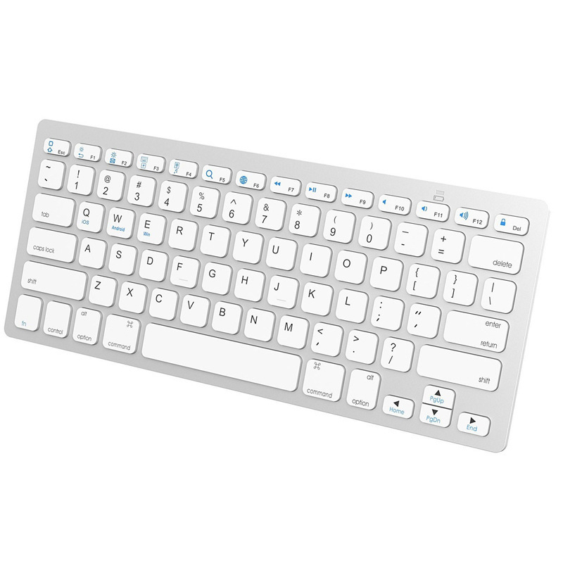 Ultra-tanki bežični set tipkovnice i miša s Bluetoothom, kompatibilan s tabletom, telefonom i PC-om, ergonomski dizajn, OEM-ready