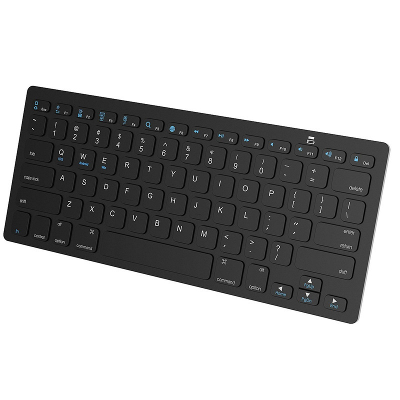 Ultra-tanki bežični set tipkovnice i miša s Bluetoothom, kompatibilan s tabletom, telefonom i PC-om, ergonomski dizajn, OEM-ready