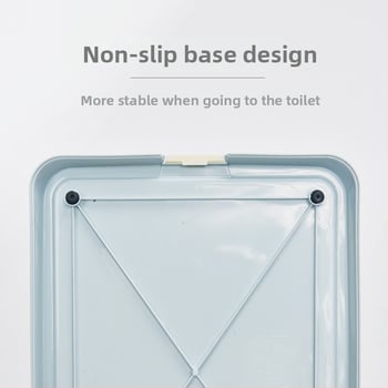 Troublemaker πλαστική τουαλέτα για σκύλους με πλέγμα τοίχου