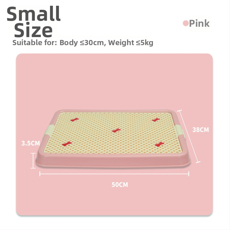 Troublemaker πλαστική τουαλέτα για σκύλους με πλέγμα τοίχου