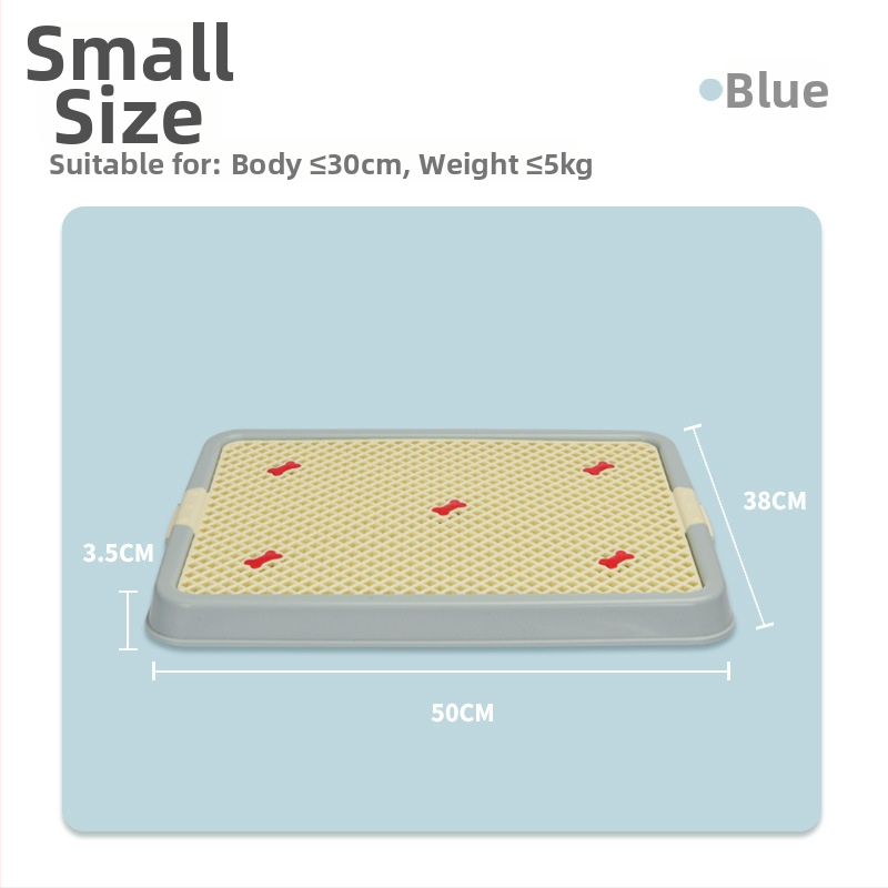 Troublemaker πλαστική τουαλέτα για σκύλους με πλέγμα τοίχου