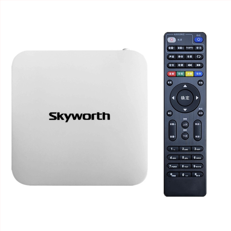 Set-top box E900s s 1GB RAM, 8GB úložisko, 1080p výstup, Ethernet, Wi‑Fi, HDMI, AV, USB