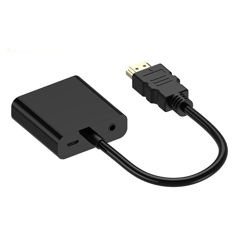HDMI na VGA adapter, model B7, HDMI sučelje, duljina 25 cm, jezgro od bakreno obložene čelika