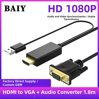 HDMI na DP a Type-C konverzný kábel, patch kábel, meďové jadro, model H147, konektor s jednou hlavou, rýchlosť prenosu dát 120