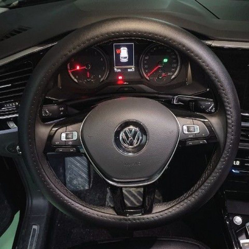 Δερμάτινο κάλυμμα τιμονιού με σχέδιο φιόγρου, στυλ Θεάς, κορεατικής μόδας, καθολική εφαρμογή, για όλες τις εποχές