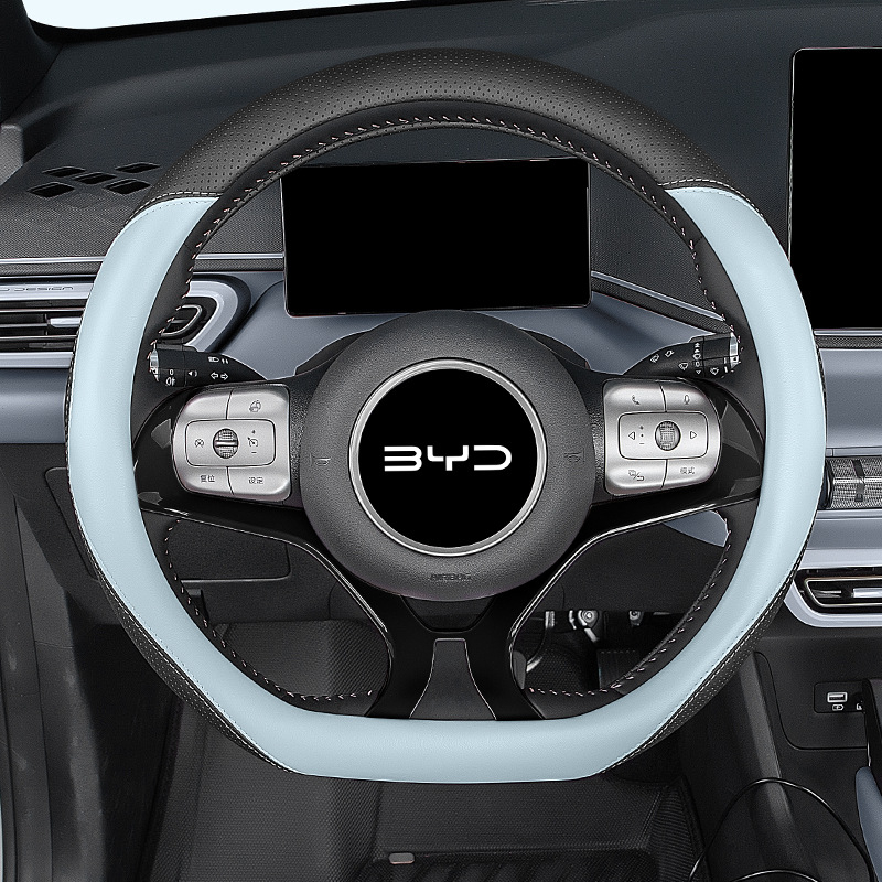 Κάλυμμα τιμονιού από τεχνητό δέρμα, υπερλεπτό, αντιολισθητικό, απλός σχεδιασμός, κατάλληλο για όλες τις εποχές, γενική εγκατάσταση