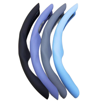 Κάλυμμα τιμονιού αυτοκινήτου με υφή υγρού, αντιολισθητικό, για όλες τις εποχές, συμβατό με όλα τα τιμόνια, PU υλικό