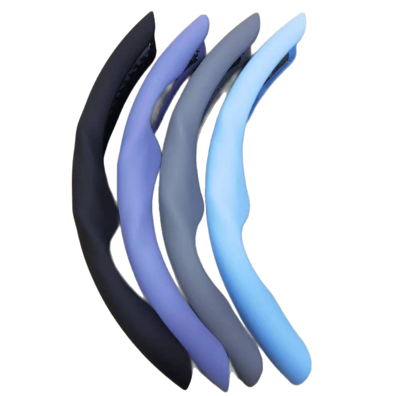 Κάλυμμα τιμονιού αυτοκινήτου με υφή υγρού, αντιολισθητικό, για όλες τις εποχές, συμβατό με όλα τα τιμόνια, PU υλικό