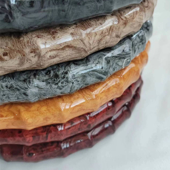 Navlaka za volan – kožna površina, prozračna, protuklizni uzorak drveta breskve, univerzalno za sve sezone
